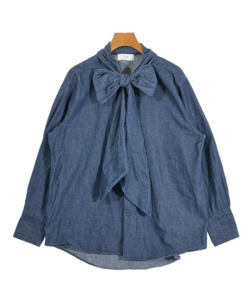 SLOBE IENA(スローブイエナ)カジュアルシャツ 青 サイズ:F/2200678868027