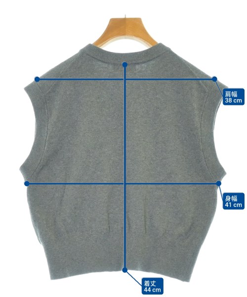 SLOBE IENA（スローブイエナ）ベスト グレー サイズ:-(M位) レディース/2200678868034