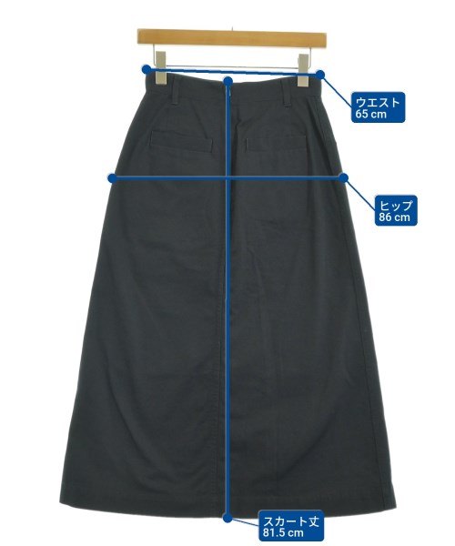 SLOBE IENA（スローブイエナ）ロング・マキシ丈スカート 黒 サイズ:38(M位) レディース/2200666542021