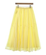SLOBE IENA（スローブイエナ）ロング・マキシ丈スカート 黄 サイズ:-(M位) レディース/2200675891325