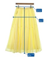 SLOBE IENA（スローブイエナ）ロング・マキシ丈スカート 黄 サイズ:-(M位) レディース/2200675891325