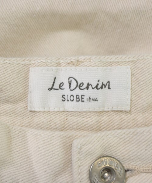 SLOBE IENA（スローブイエナ）デニムパンツ 白 サイズ:36(S位) レディース/2200676112061