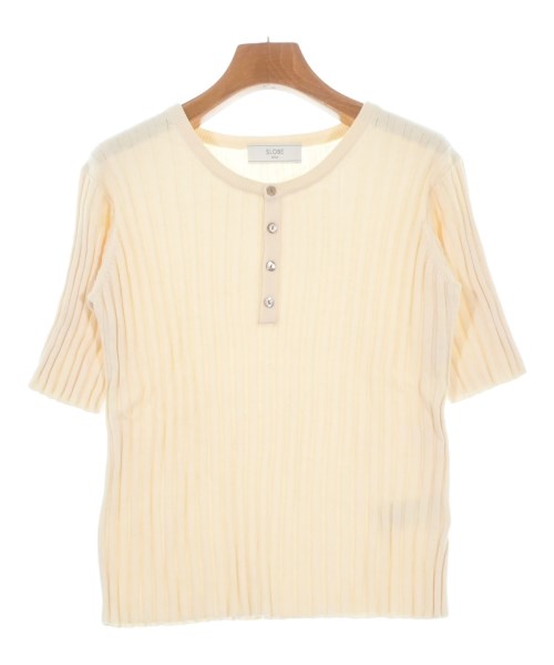 SLOBE IENA(スローブイエナ)ニット・セーター 白 サイズ:F/2200676874020