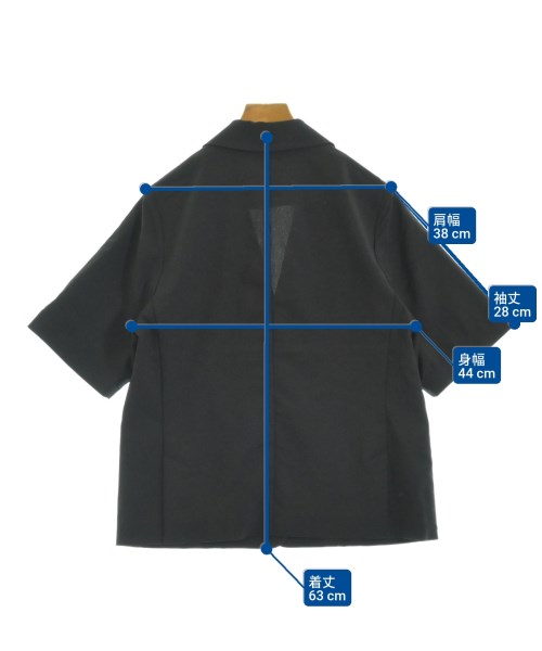 SLOBE IENA（スローブイエナ）カジュアルジャケット 黒 サイズ:-(L位) レディース/2200676997026