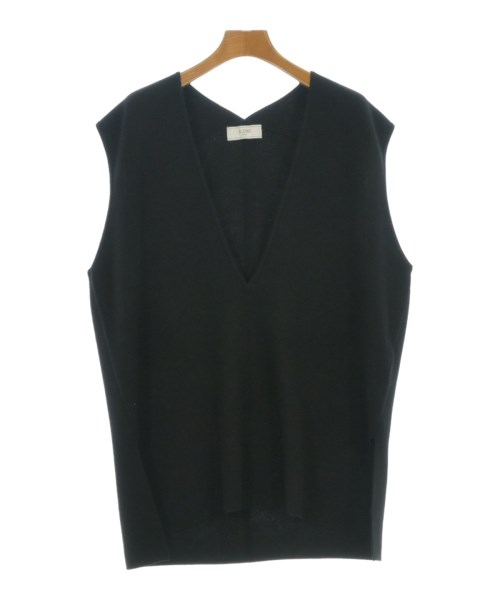 SLOBE IENA(スローブイエナ)ベスト/ノースリーブ 黒 サイズ:F/2200673291059