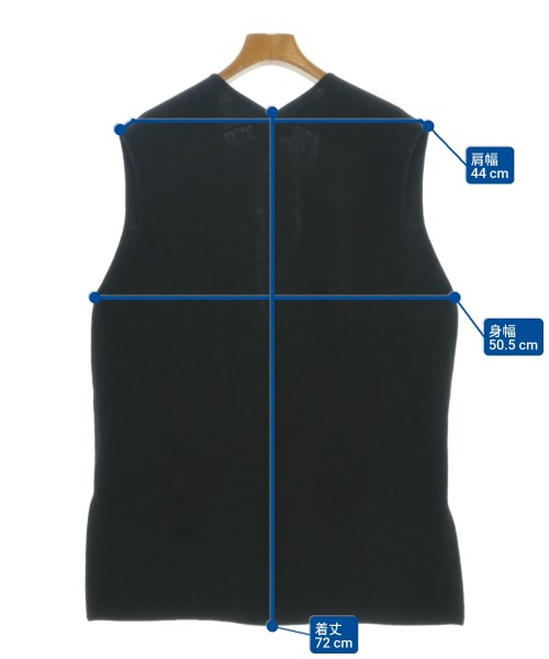 SLOBE IENA（スローブイエナ）ベスト/ノースリーブ 黒 サイズ:F レディース/2200673291059