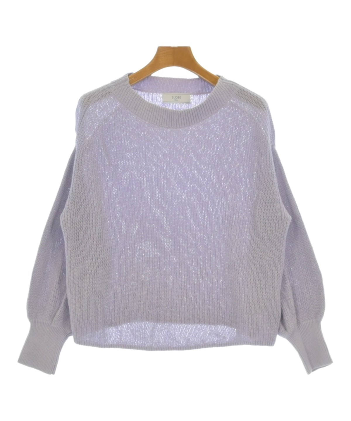 SLOBE IENA ニット SLOBE IENA（スローブイエナ）ニット・セーター 紫 サイズ:-(M位