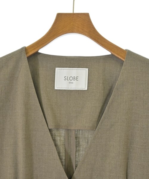 SLOBE IENA（スローブイエナ）ベスト カーキ サイズ:-(XL位) レディース/2200675004022