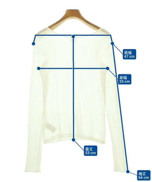 SLOBE IENA（スローブイエナ）Tシャツ・カットソー 白 サイズ:F レディース/2200676309089