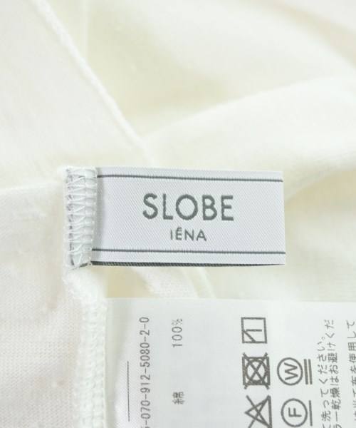 SLOBE IENA（スローブイエナ）Tシャツ・カットソー 白 サイズ:F レディース/2200675906111