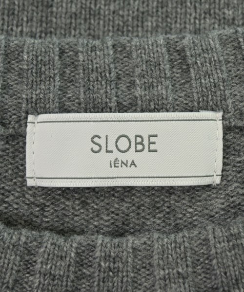 SLOBE IENA（スローブイエナ）ニット・セーター グレー サイズ:F レディース/2200677734163