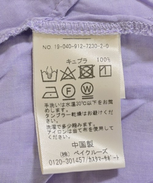 SLOBE IENA（スローブイエナ）ワンピース 紫 サイズ:F レディース/2200682099097
