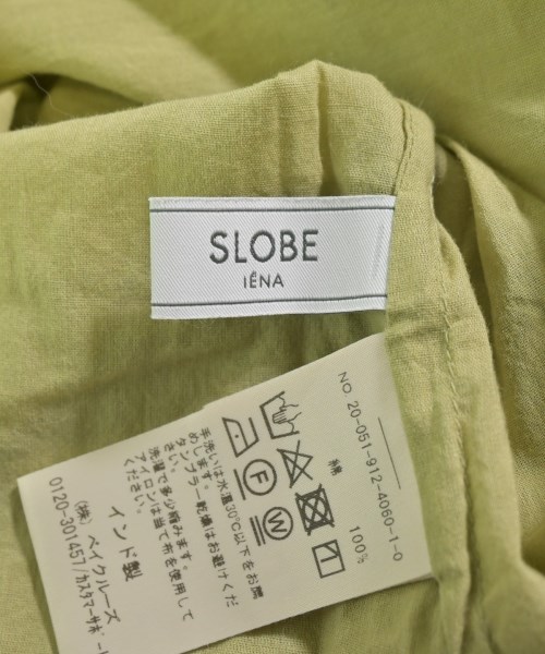 SLOBE IENA（スローブイエナ）カジュアルシャツ 緑 サイズ:F レディース/2200686686088