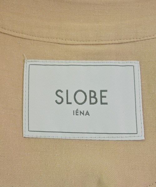 SLOBE IENA（スローブイエナ）ノーカラージャケット ベージュ サイズ:-(M位) レディース/2200689745096