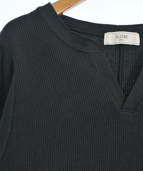 SLOBE IENA（スローブイエナ）Tシャツ・カットソー 黒 サイズ:F レディース/2200691711027