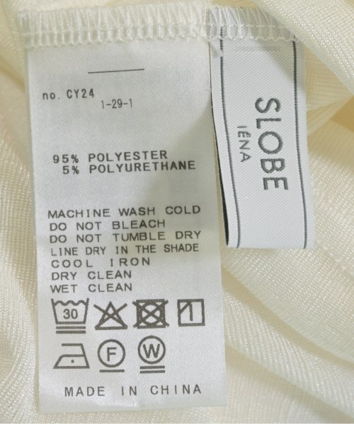 SLOBE IENA（スローブイエナ）Tシャツ・カットソー 白 サイズ:F レディース/2200695570095