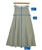 SLOBE IENA（スローブイエナ）ロング・マキシ丈スカート グレー サイズ:-(S位) レディース/2200692968123