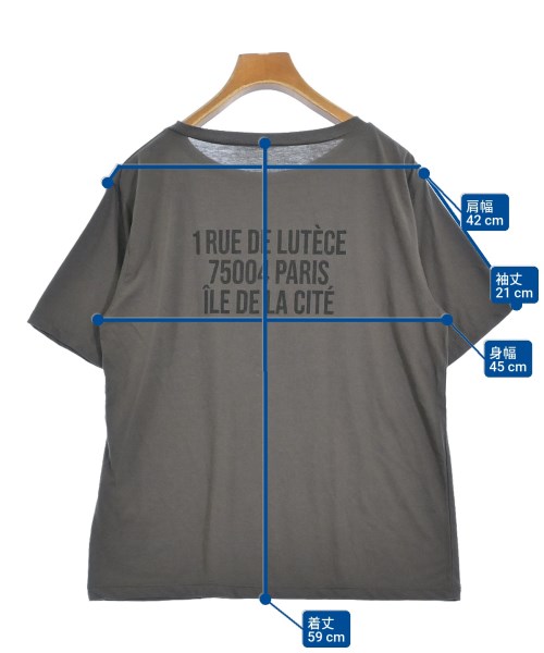 SLOBE IENA（スローブイエナ）Tシャツ・カットソー 茶 サイズ:-(M位) レディース/2200692913154