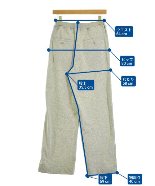 SLOBE IENA（スローブイエナ）スウェットパンツ グレー サイズ:38(M位) レディース/2200696932014
