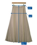 SLOBE IENA（スローブイエナ）ロング・マキシ丈スカート ベージュ サイズ:-(S位) レディース/2200693346029