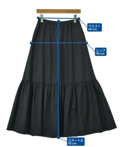 SLOBE IENA（スローブイエナ）ロング・マキシ丈スカート 紺 サイズ:-(M位) レディース/2200693528012