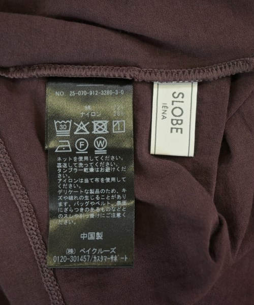 SLOBE IENA（スローブイエナ）Tシャツ・カットソー 茶 サイズ:F レディース/2200692983065