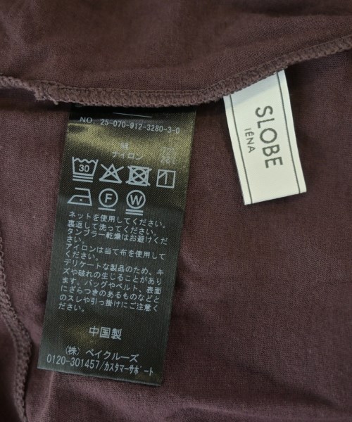 SLOBE IENA（スローブイエナ）Tシャツ・カットソー 茶 サイズ:F レディース/2200694375097