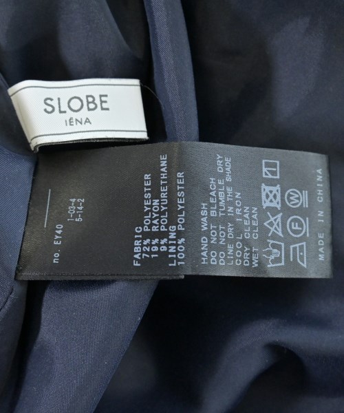 SLOBE IENA（スローブイエナ）ワンピース 紺 サイズ:F レディース/2200694070022