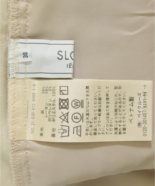 SLOBE IENA（スローブイエナ）スラックス 白 サイズ:-(L位) レディース/2200692416112