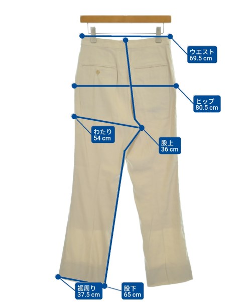 SLOBE IENA（スローブイエナ）スラックス 白 サイズ:-(L位) レディース/2200692416112