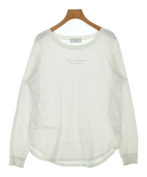 SLOBE IENA(スローブイエナ)Tシャツ・カットソー 白 サイズ:F/2200695742041