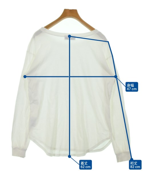 SLOBE IENA（スローブイエナ）Tシャツ・カットソー 白 サイズ:F レディース/2200695742041