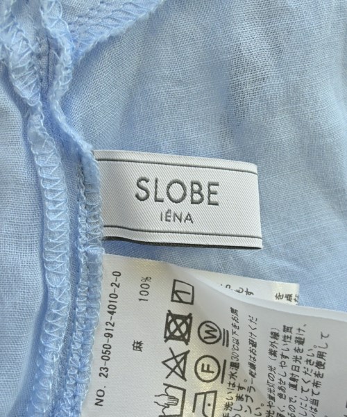 SLOBE IENA（スローブイエナ）ブラウス 青 サイズ:F レディース/2200692905418