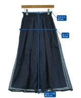 SLOBE IENA（スローブイエナ）ロング・マキシ丈スカート 紺 サイズ:36(S位) レディース/2200647297049