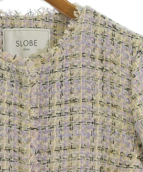 SLOBE IENA（スローブイエナ）ノーカラージャケット 紫 サイズ:-(L位) レディース/2200647319017