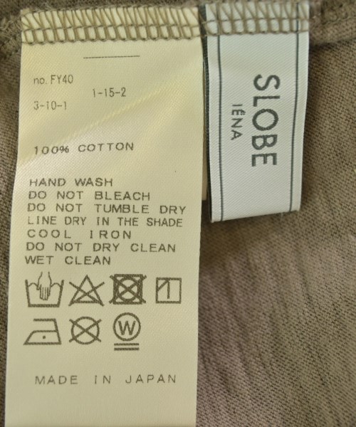 SLOBE IENA（スローブイエナ）Tシャツ・カットソー 茶 サイズ:F レディース/2200650119123
