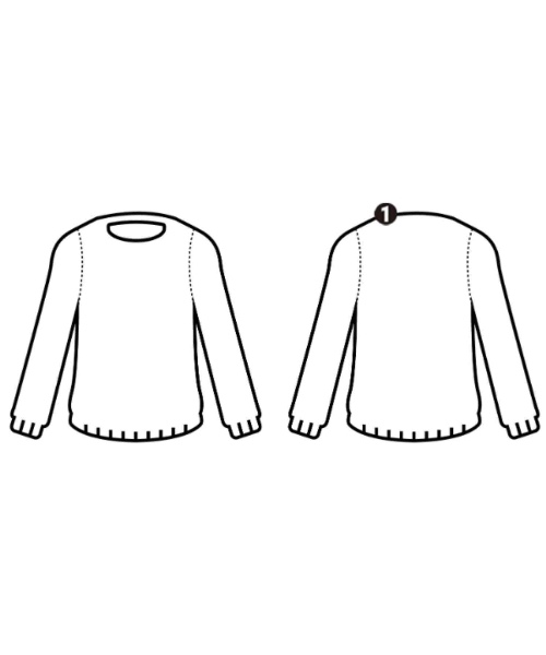 SLOBE IENA（スローブイエナ）ニット・セーター 黒 サイズ:F レディース/2200647244098