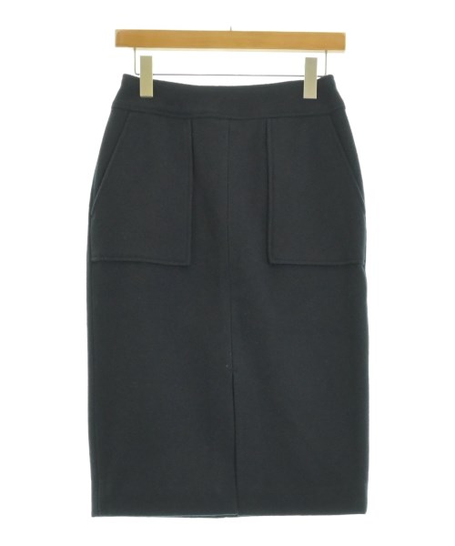 SLOBE IENA(スローブイエナ)ひざ丈スカート 紺 サイズ:38(M位)/2200648212126