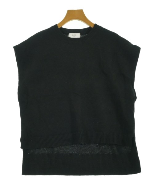 SLOBE IENA(スローブイエナ)ベスト/ノースリーブ 黒 サイズ:F/2200650464070