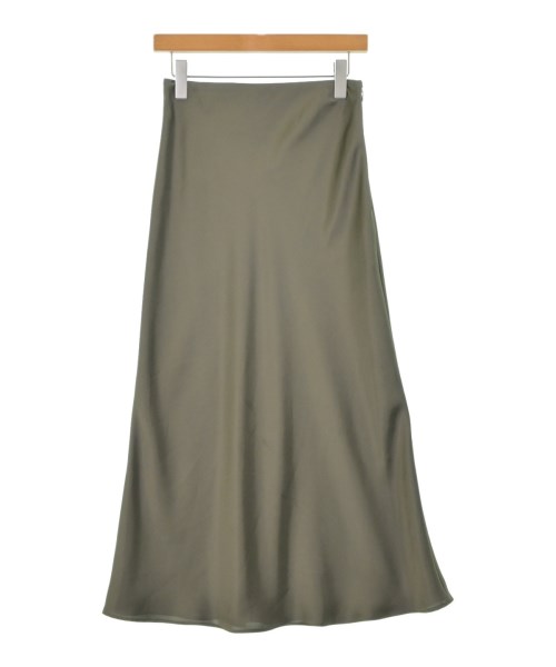 SLOBE IENA(スローブイエナ)ロング・マキシ丈スカート カーキ サイズ:36(S位)/2200650464094
