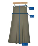 SLOBE IENA（スローブイエナ）ロング・マキシ丈スカート カーキ サイズ:36(S位) レディース/2200650464094