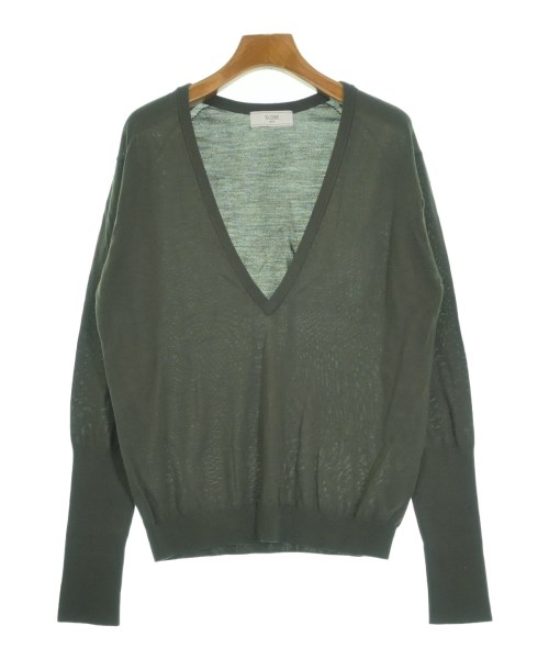 SLOBE IENA(スローブイエナ)ニット・セーター 緑 サイズ:F/2200651434041