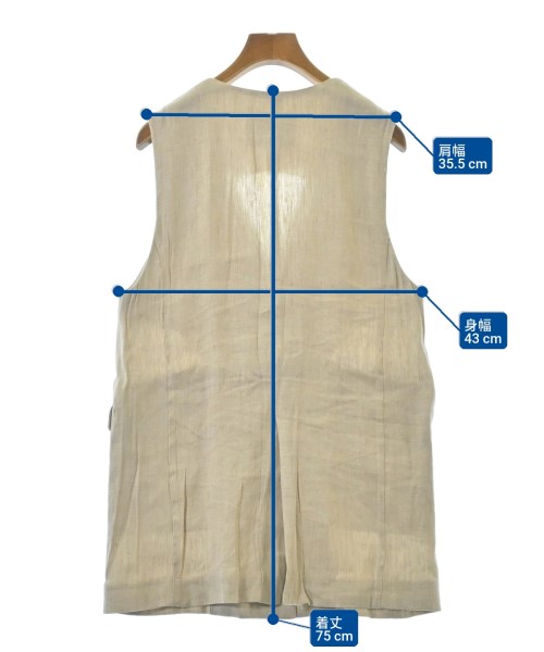 SLOBE IENA（スローブイエナ）ベスト ベージュ サイズ:-(M位) レディース/2200648140054