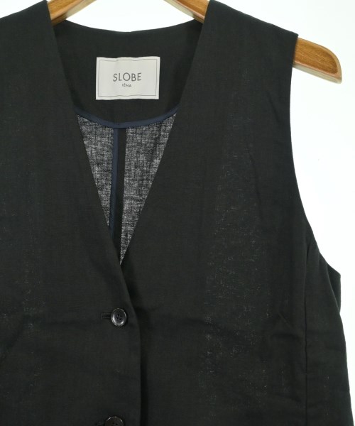 SLOBE IENA（スローブイエナ）ベスト 黒 サイズ:-(M位) レディース/2200652247022
