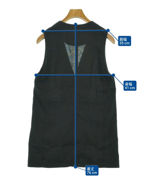 SLOBE IENA（スローブイエナ）ベスト 黒 サイズ:-(M位) レディース/2200652247022