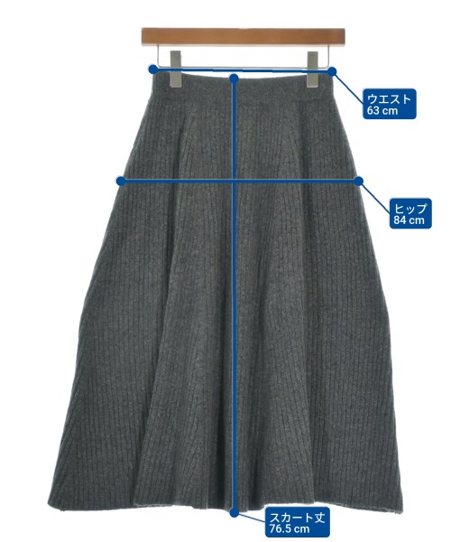SLOBE IENA（スローブイエナ）ロング・マキシ丈スカート グレー サイズ:-(M位) レディース/2200651109147