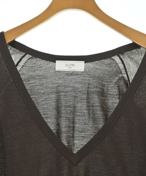 SLOBE IENA（スローブイエナ）ニット・セーター 茶 サイズ:F レディース/2200656468140