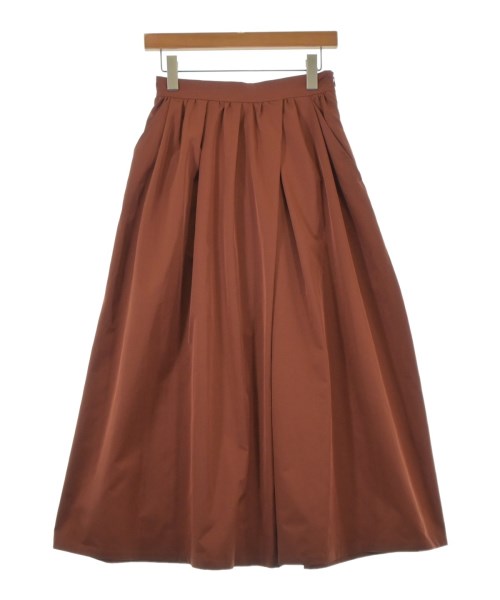 SLOBE IENA(スローブイエナ)ロング・マキシ丈スカート 茶 サイズ:38(M位)/2200648354017
