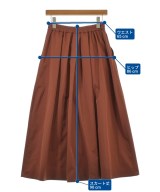 SLOBE IENA（スローブイエナ）ロング・マキシ丈スカート 茶 サイズ:38(M位) レディース/2200648354017