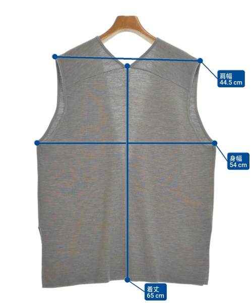 SLOBE IENA（スローブイエナ）ベスト グレー サイズ:-(M位) レディース/2200652501018